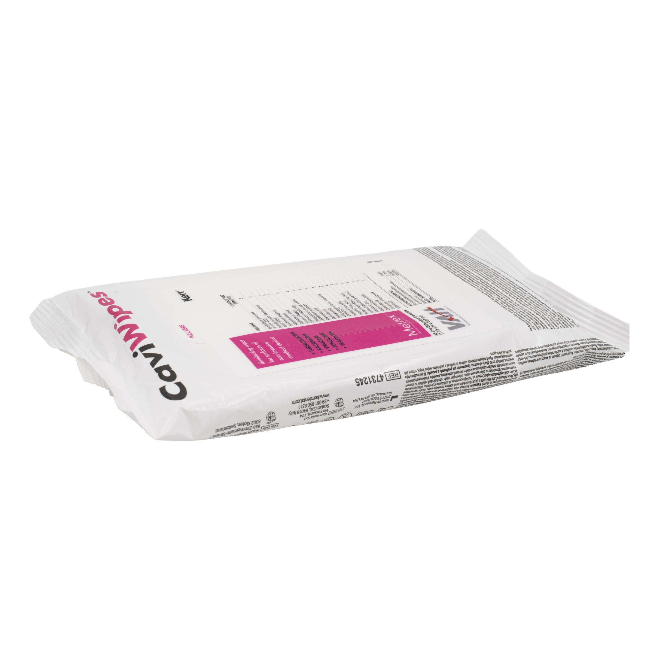 CaviWipes Flat Pack dezinfekčné obrúsky 45 ks