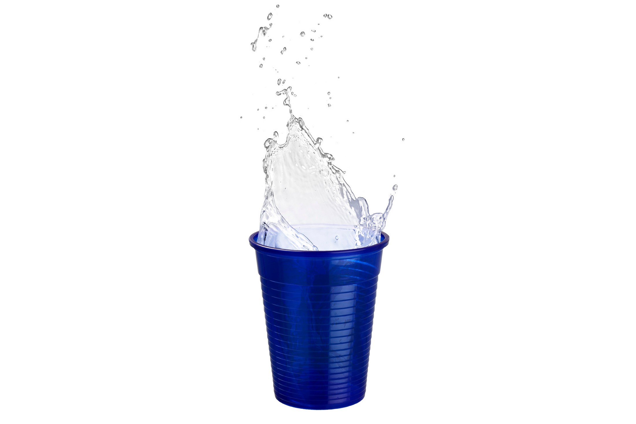 Akzenta Top Cups Dark Blue plastové jednorazové kelímky 50 ks