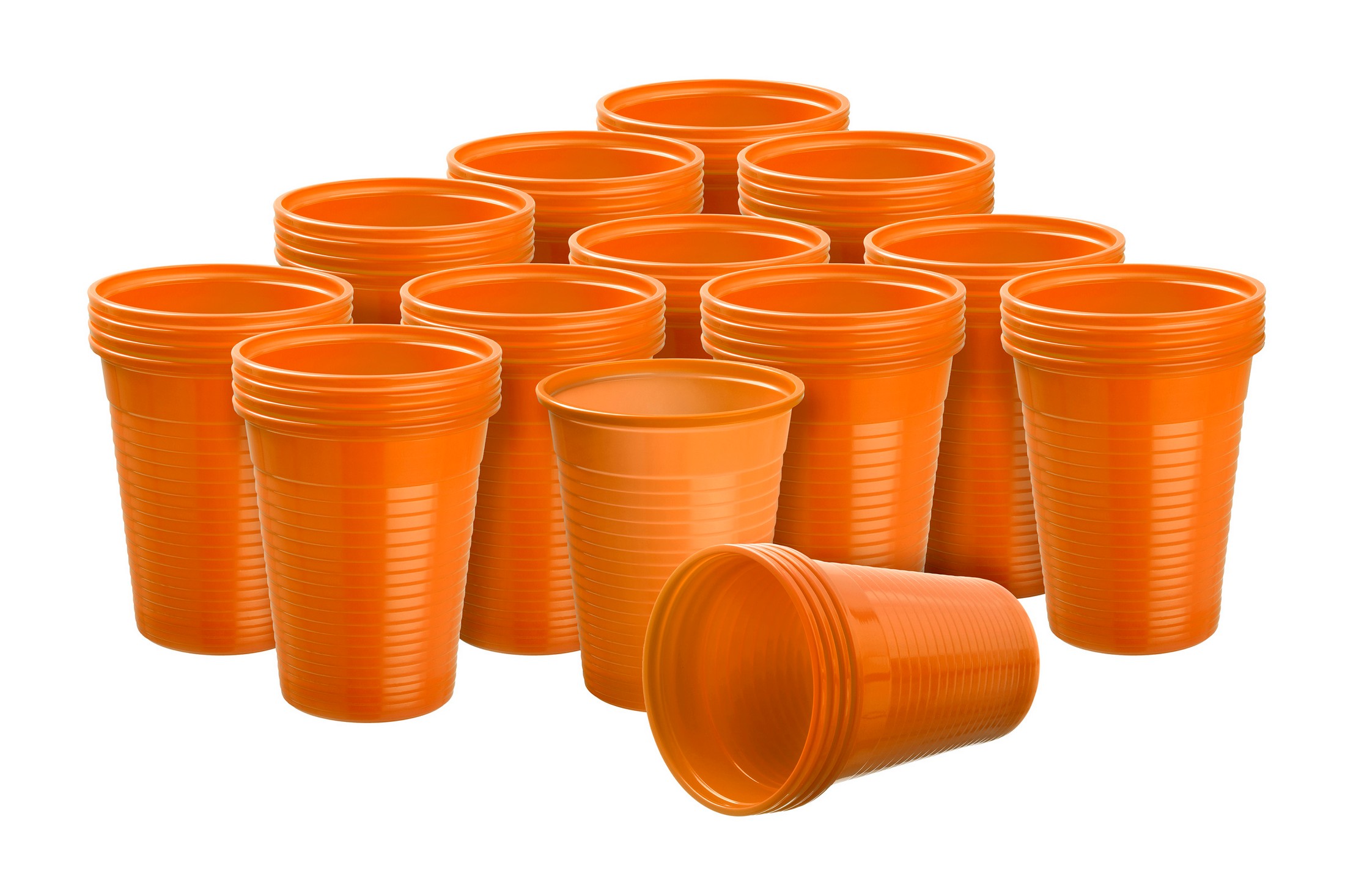 Akzenta Top Cups Orange plastové jednorazové kelímky 50 ks