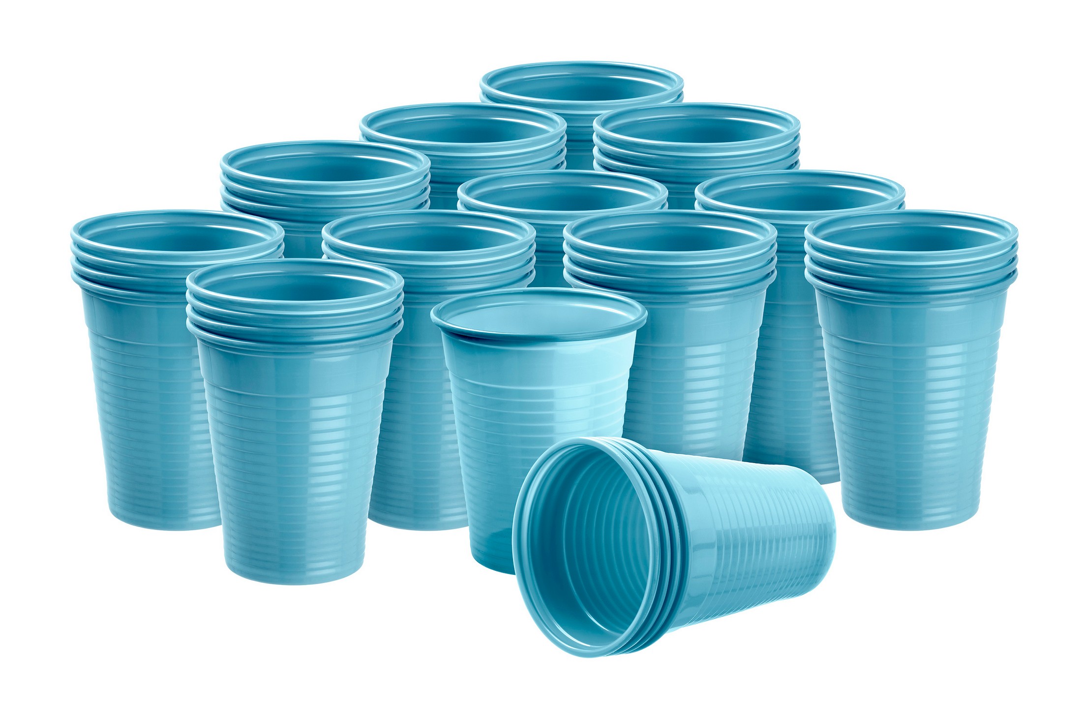 Akzenta Top Cups Light Blue plastové jednorazové kelímky 50 ks