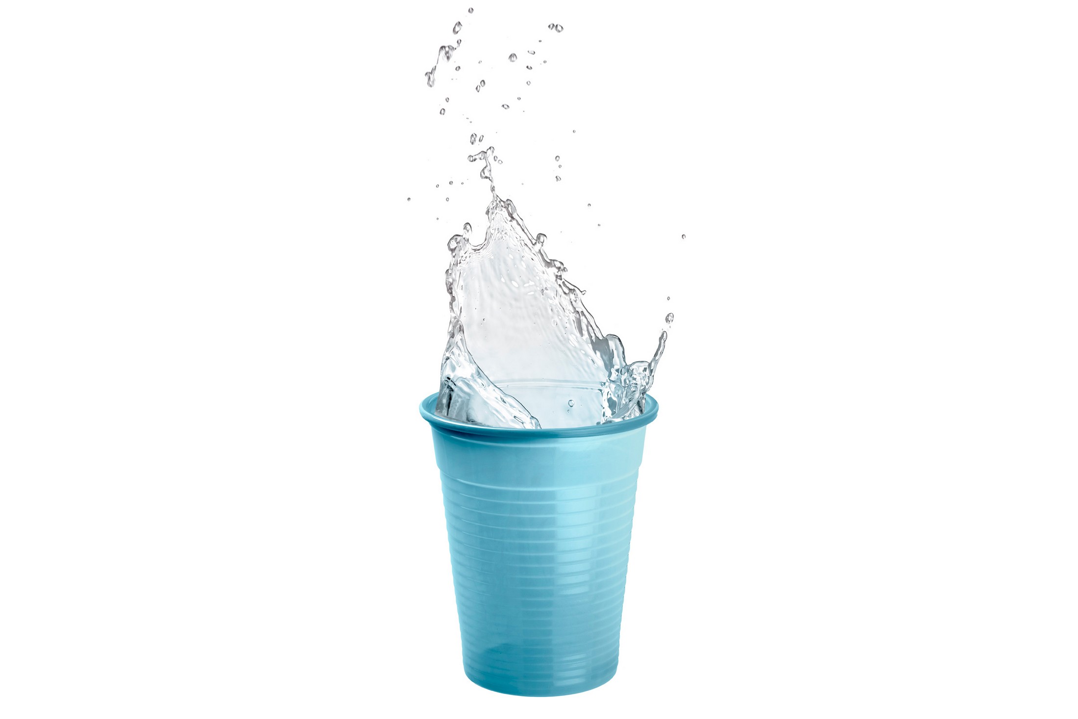 Akzenta Top Cups Light Blue plastové jednorazové kelímky 50 ks