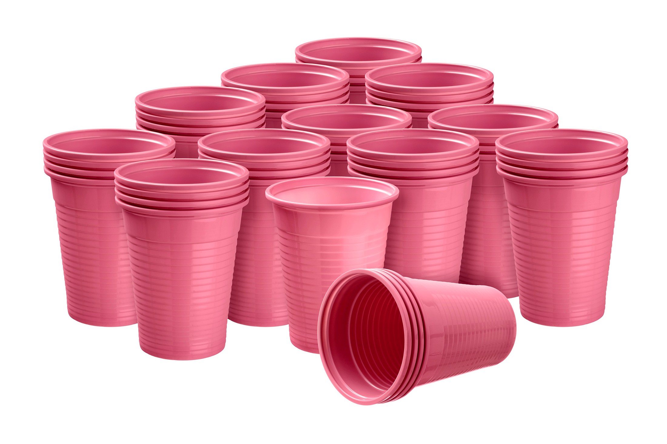 Akzenta Top Cups Pink plastové jednorazové kelímky 50 ks
