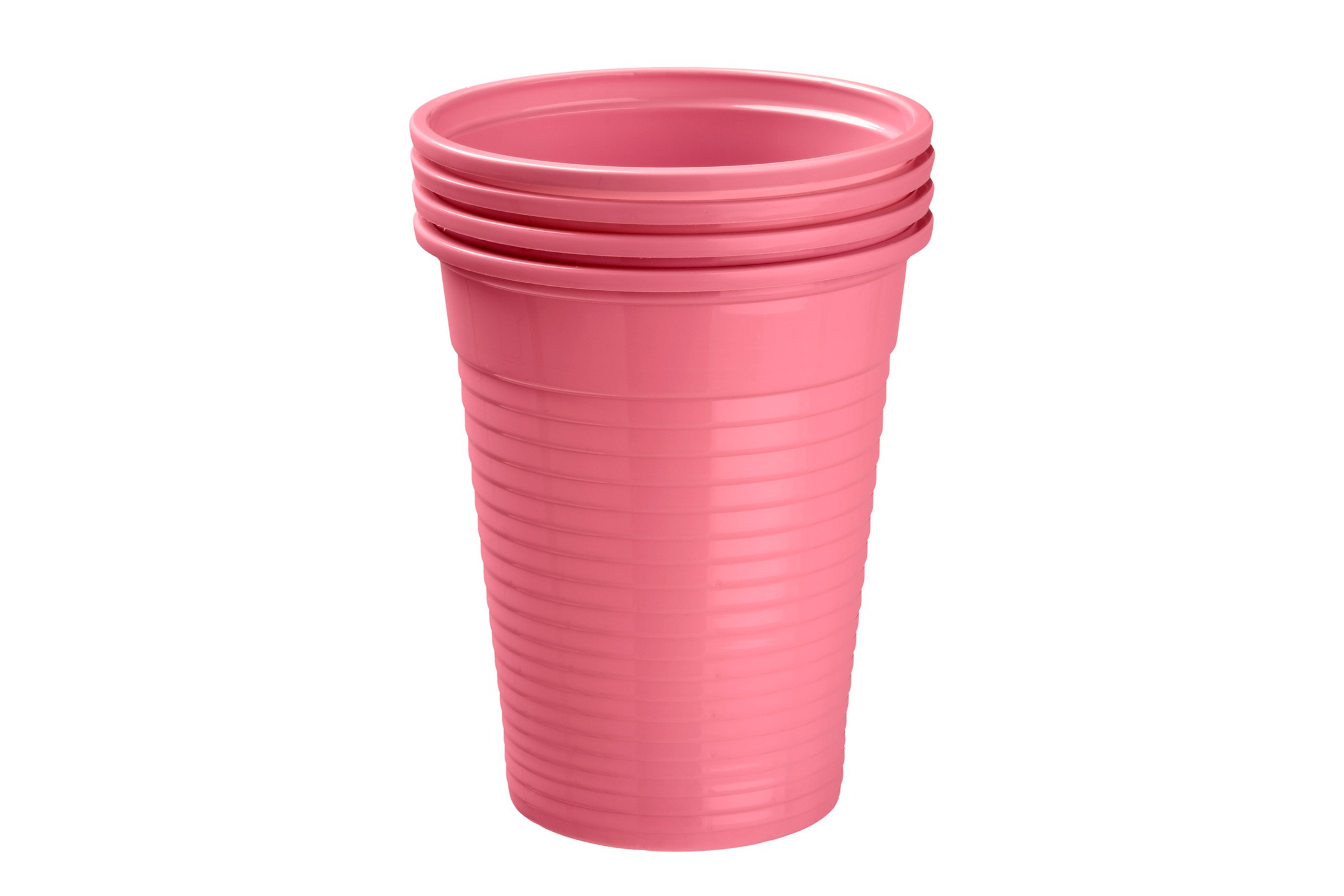 Akzenta Top Cups Pink plastové jednorazové kelímky 50 ks