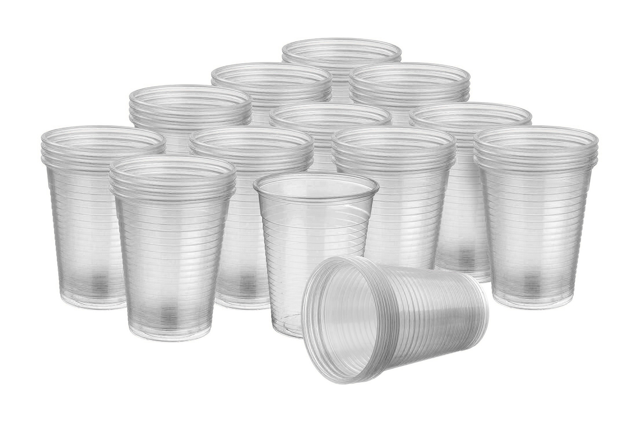 Akzenta Top Cups Transparent plastové jednorazové kelímky 50 ks