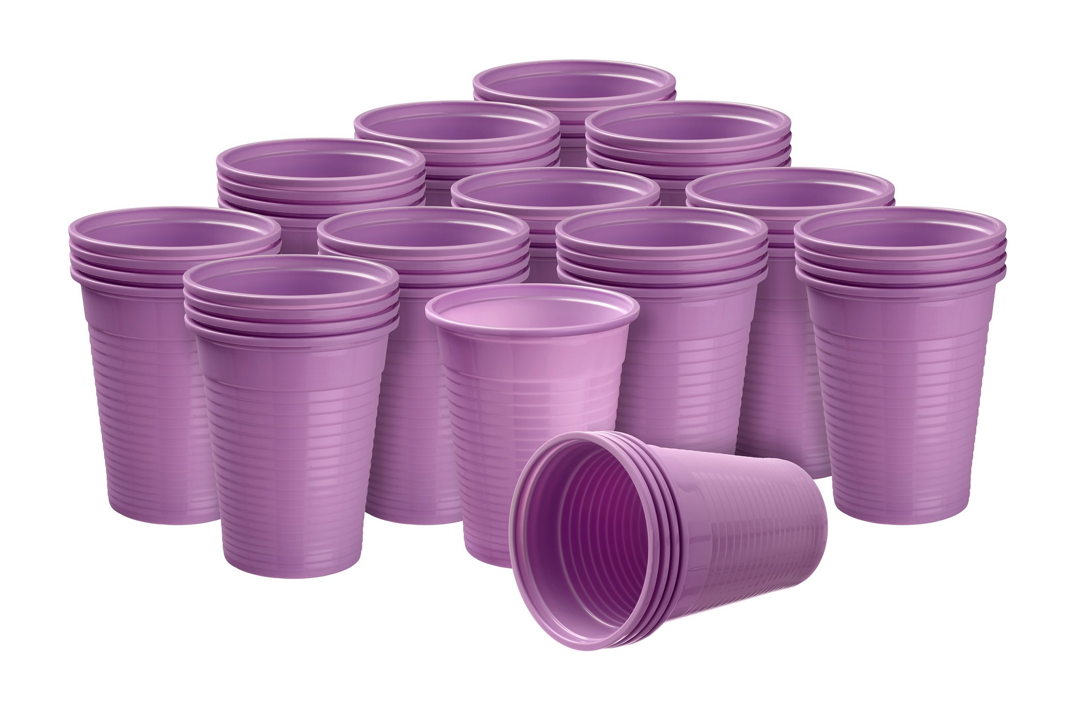 Akzenta Top Cups Lilac plastové jednorazové kelímky 50 ks