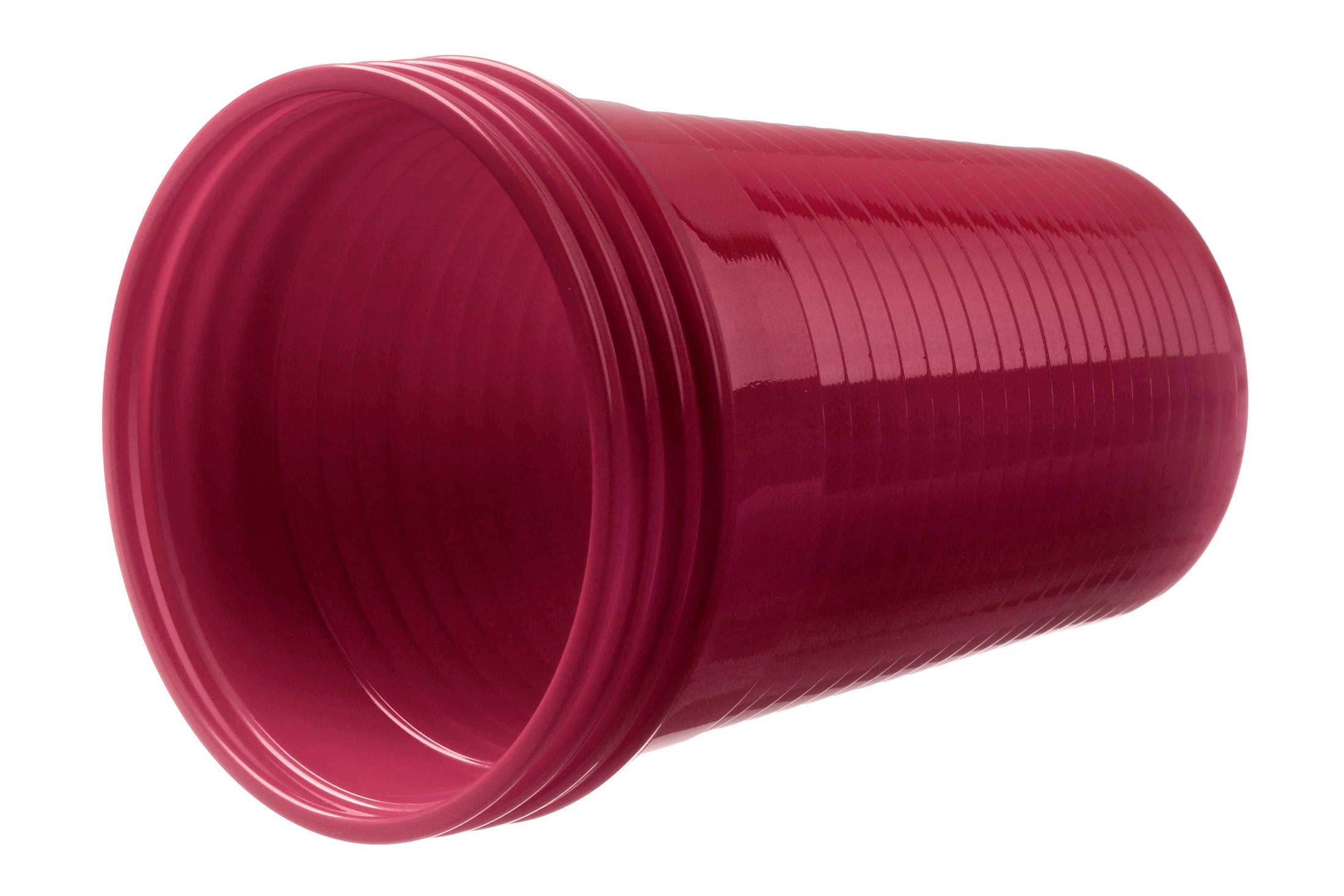 Akzenta Top Cups Burgundy plastové jednorazové kelímky 50 ks