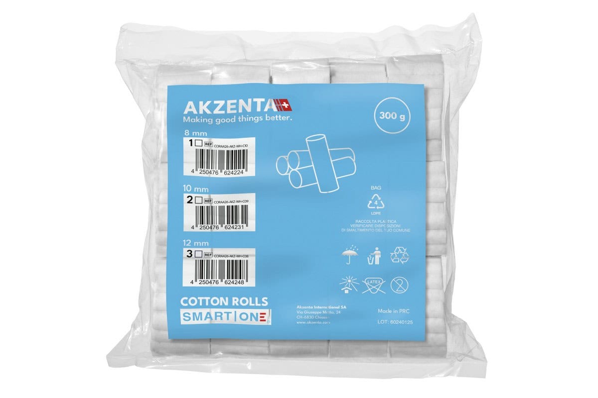 Akzenta Smart One vatové valčeky 12 mm 300 g