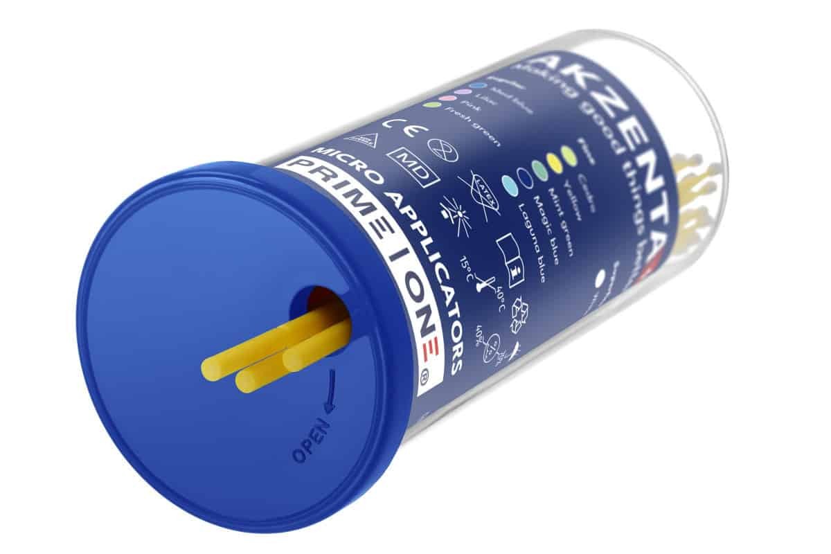 Akzenta Fine Yellow mikroaplikátor 4×100 ks