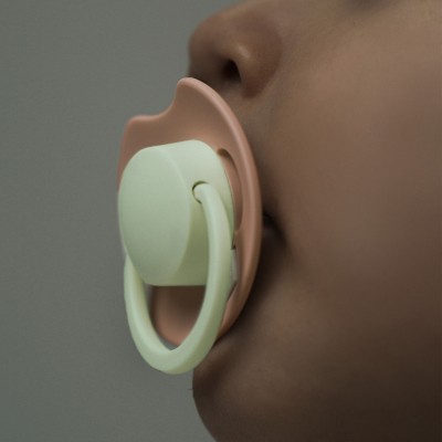 Lovi Prime 0-6 svietiaci cumlík - Blush