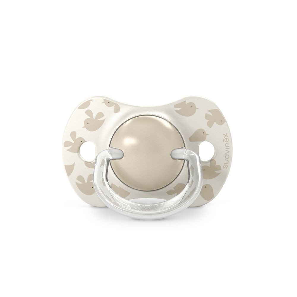 Suavinex SX PRO 6-18 m Birdies cumlík 2 ks - krémový