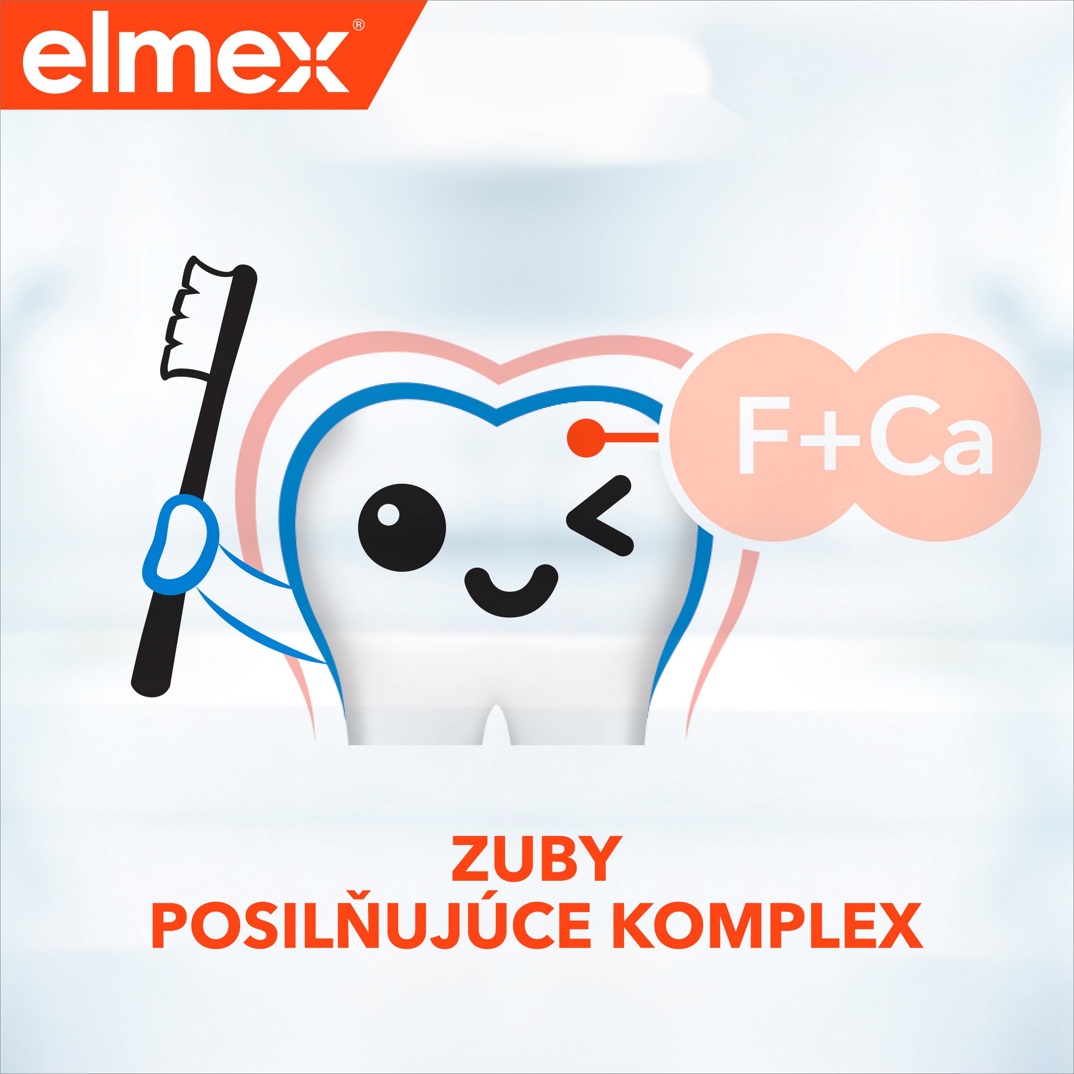 Elmex Junior 6–12 rokov zubná pasta 2×75 ml