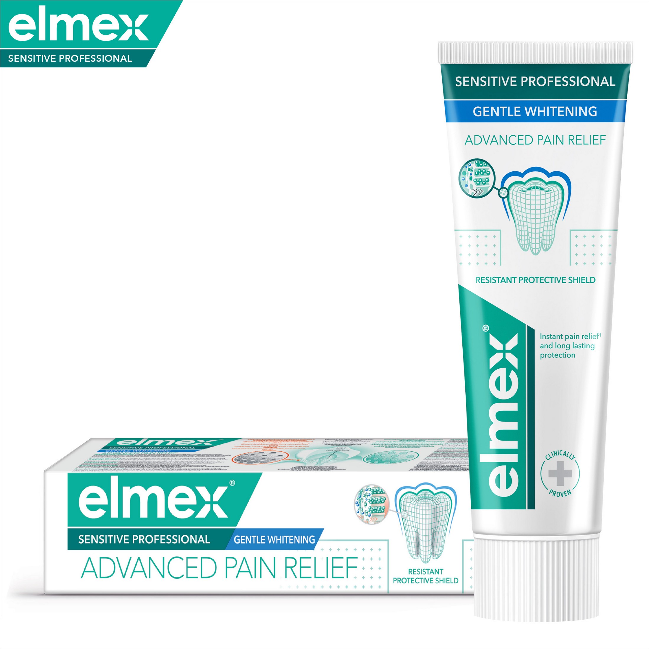 Elmex Sensitive Professional Gentle Whitening zubná pasta 75 ml