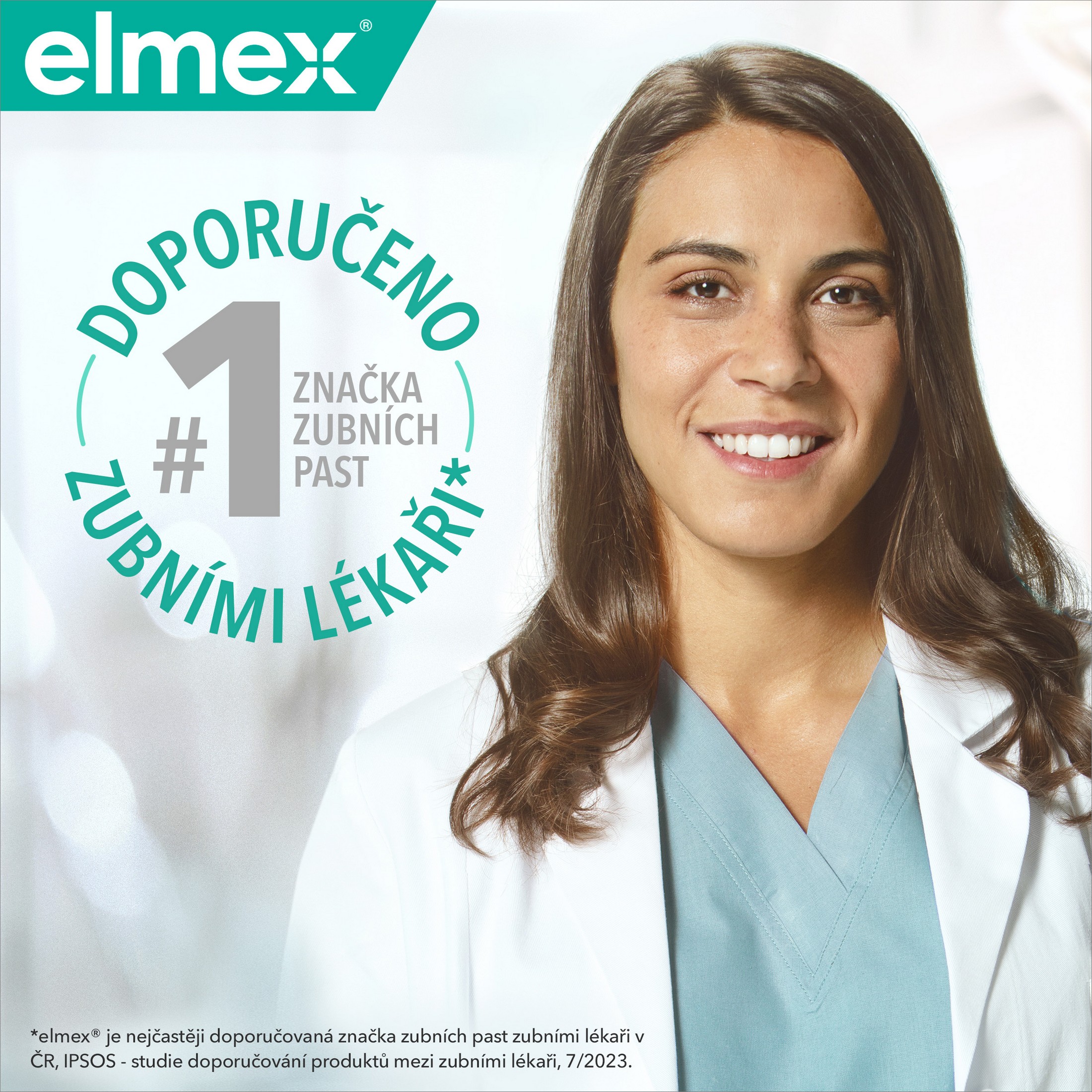 Elmex Sensitive zubná pasta 75 ml + zubná kefka