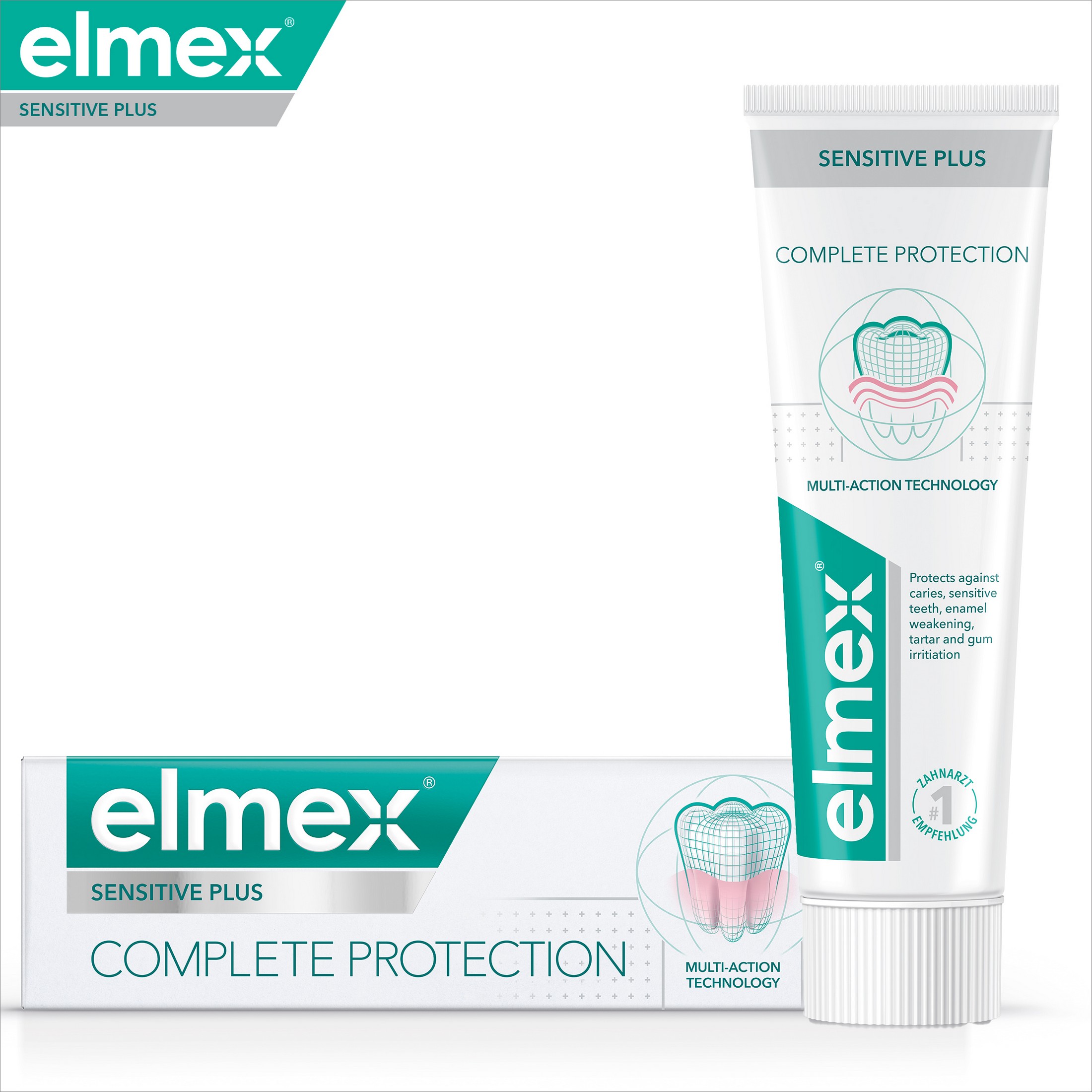 Elmex Sensitive Plus Complete Protection zubná pasta 75 ml