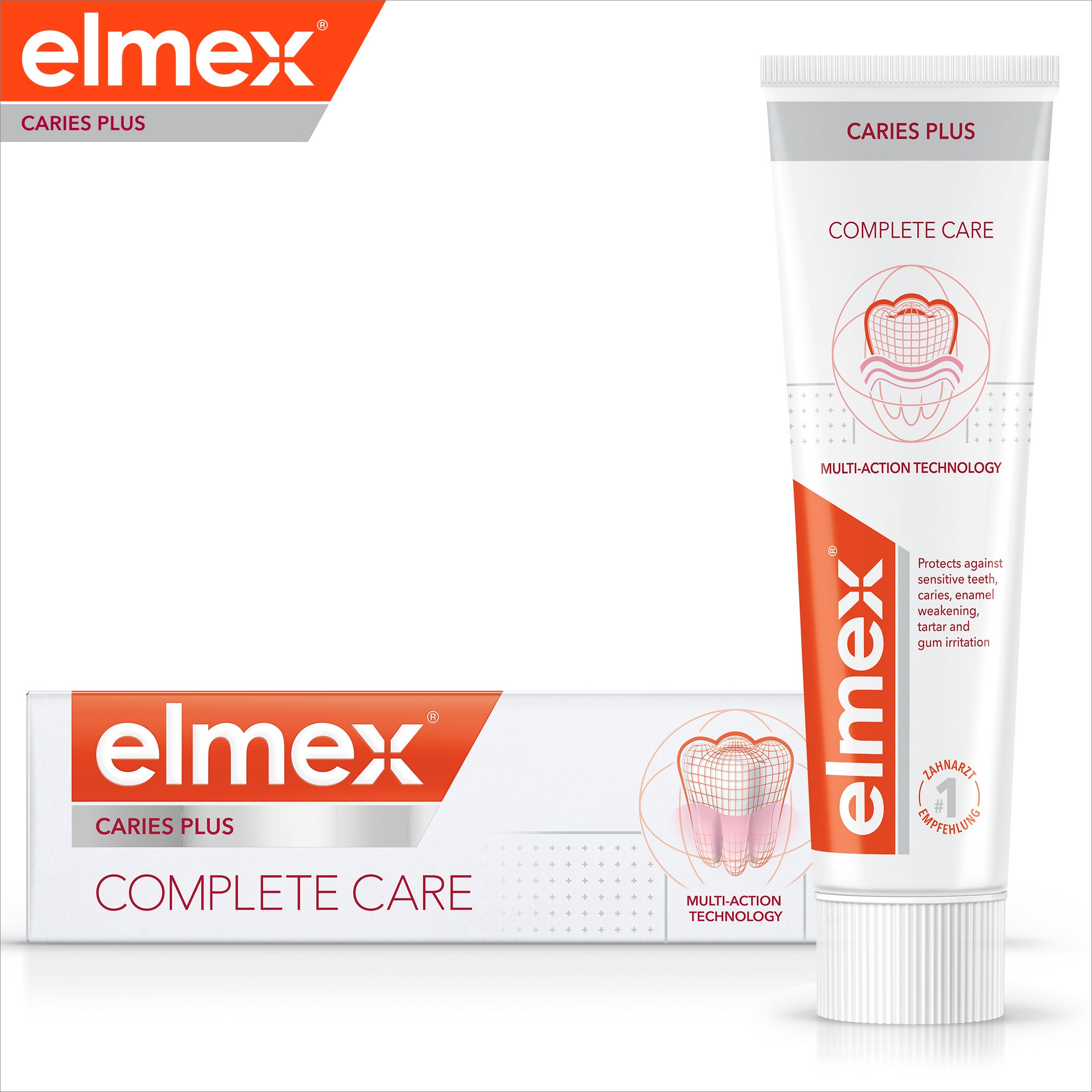 Elmex Caries Protection Plus Complete Care zubná pasta 75 ml
