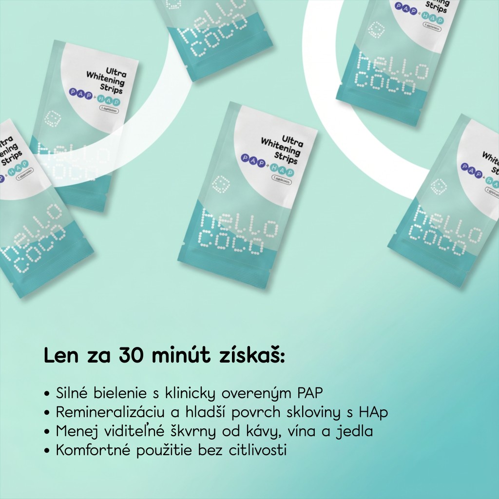 Hello Coco Ultra Whitening Strips 5 ks