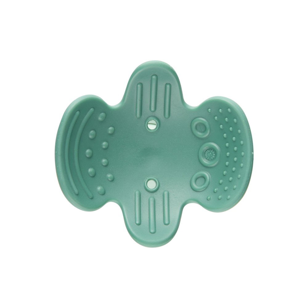 Canpol babies hryzátko s hrkálkou senzorické - zelené