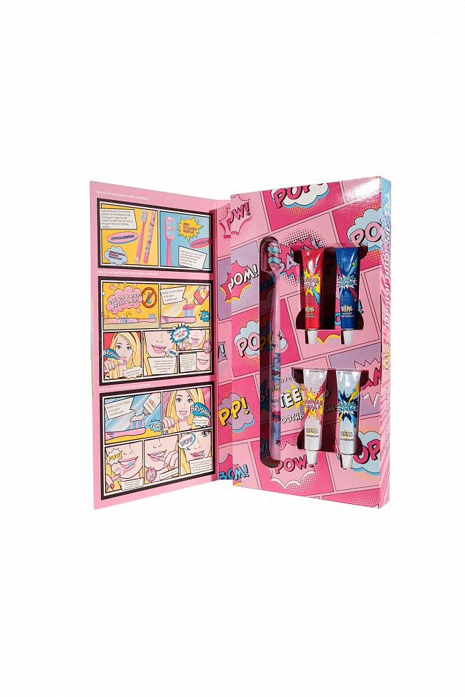 Montcarotte Teens Dental Tutor sada - ružová