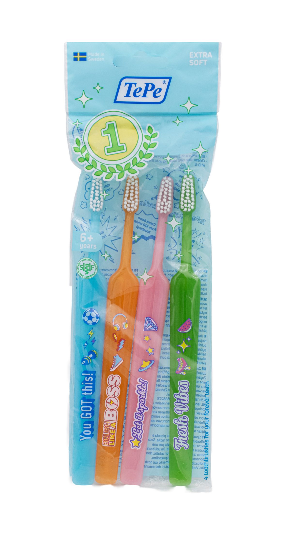 TePe Select Compact x-soft detská kefka, 4 ks