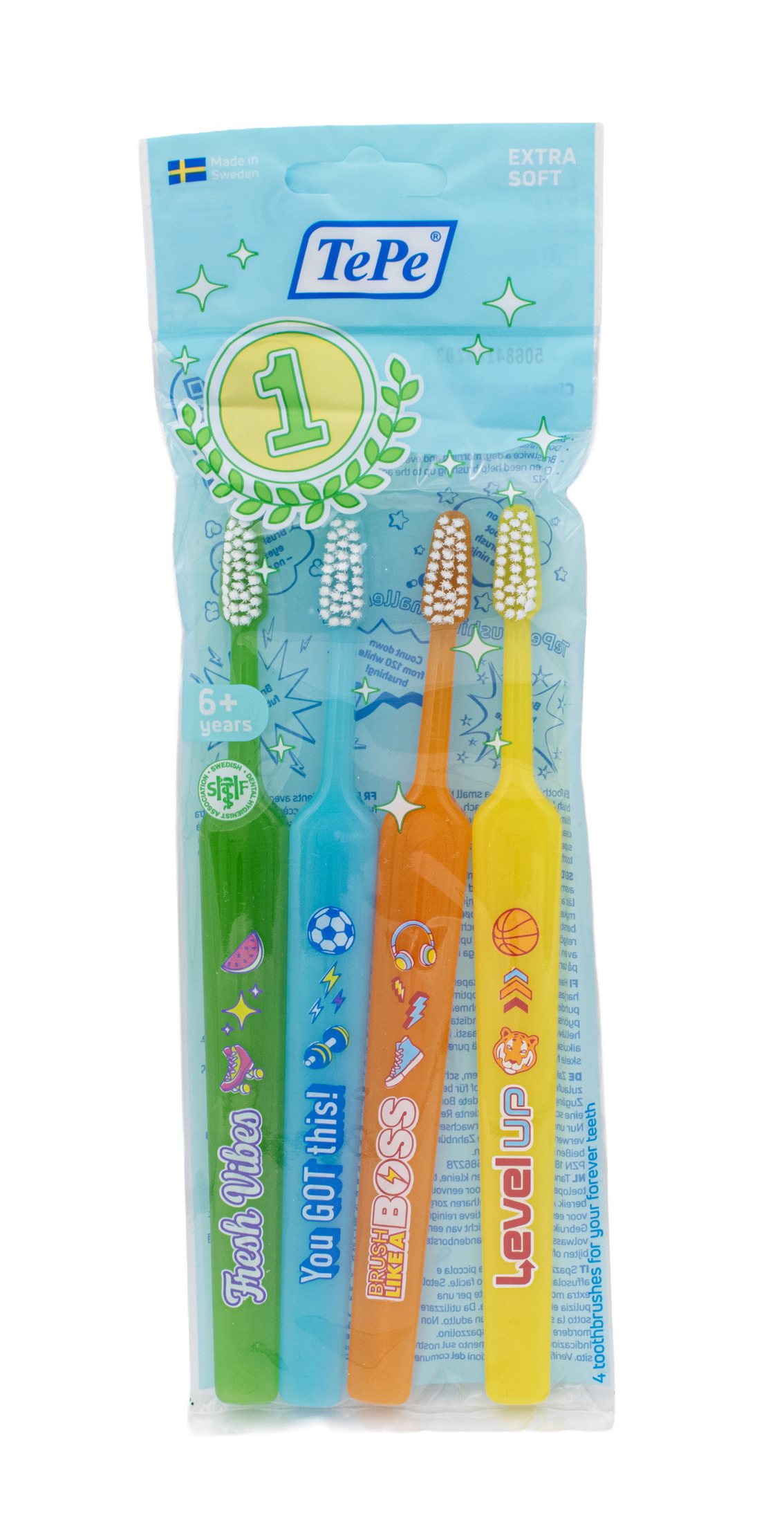 TePe Select Compact x-soft detská kefka, 4 ks