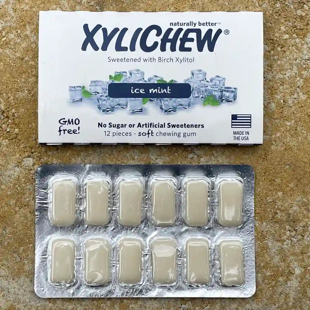 Xylichew žuvačky icy mint 12 ks