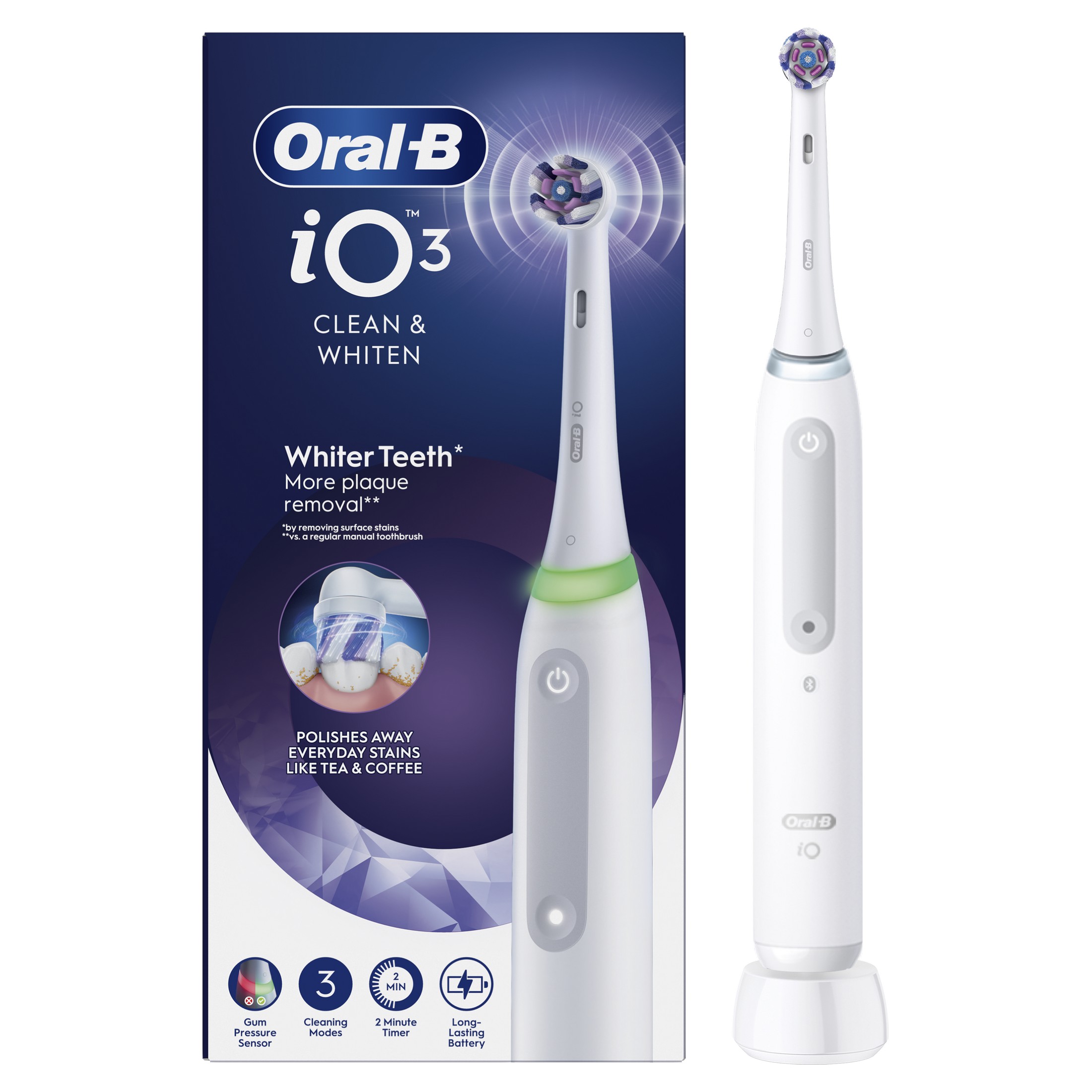 Oral-B iO Series 3 White magnetická kefka