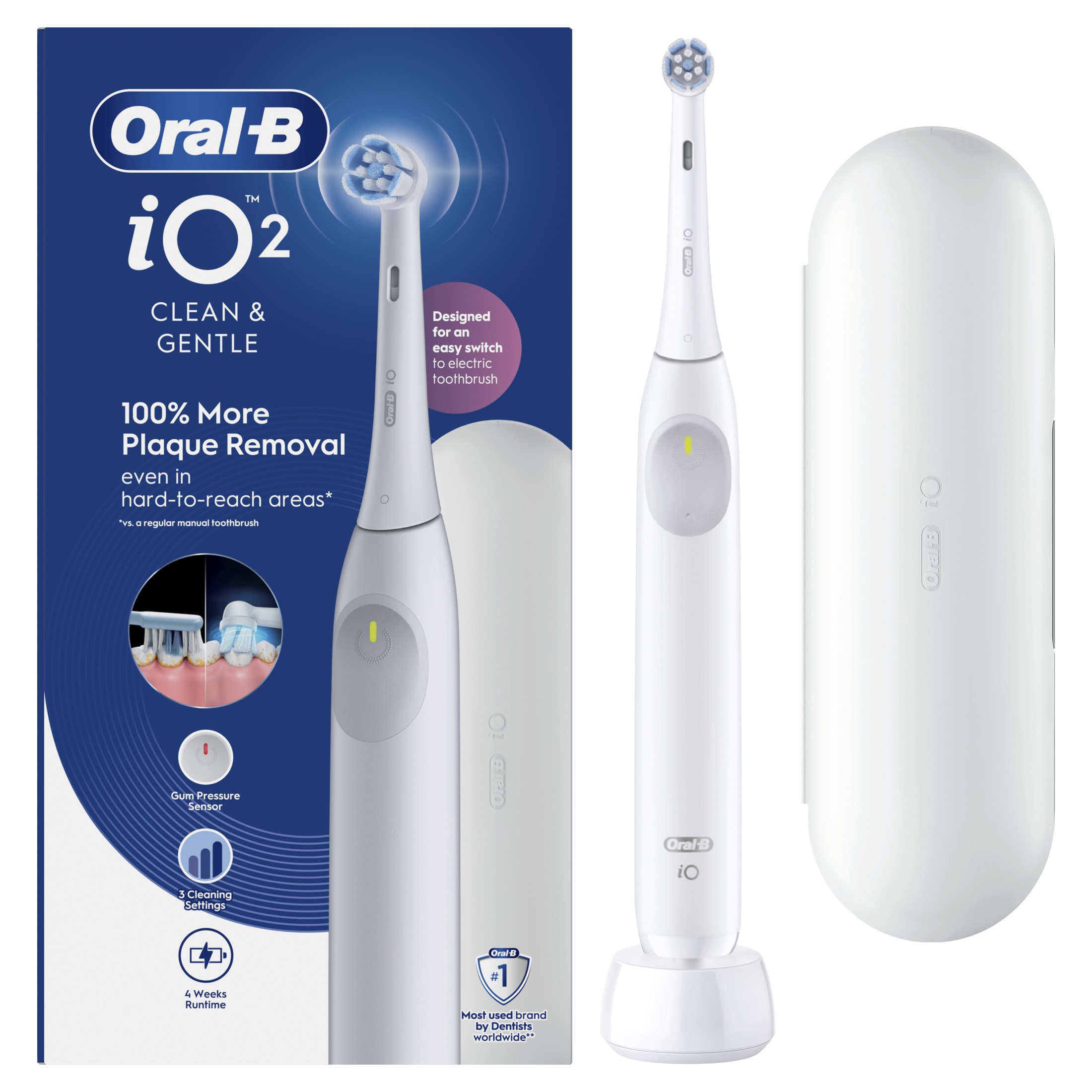 Oral-B iO Series 2 White elektrická kefka + cestovné puzdro