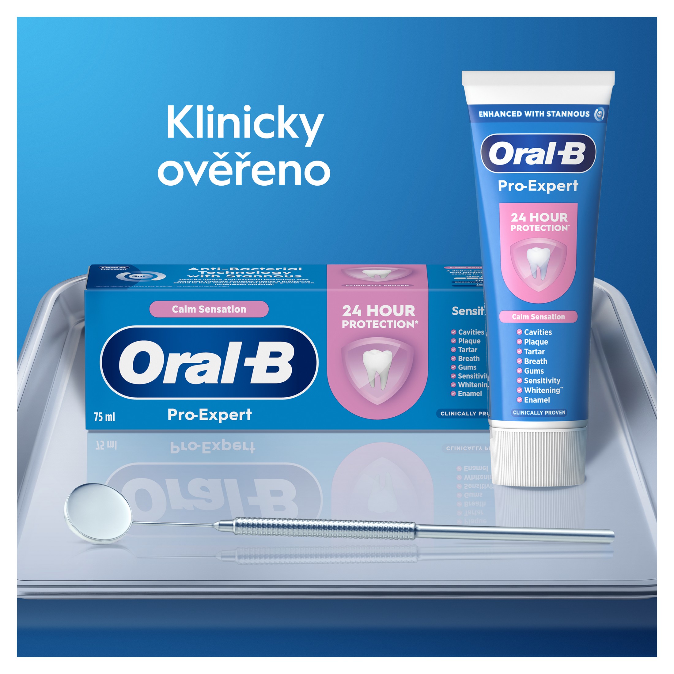 Oral-B Pro Expert Sensitive zubná pasta 75 ml