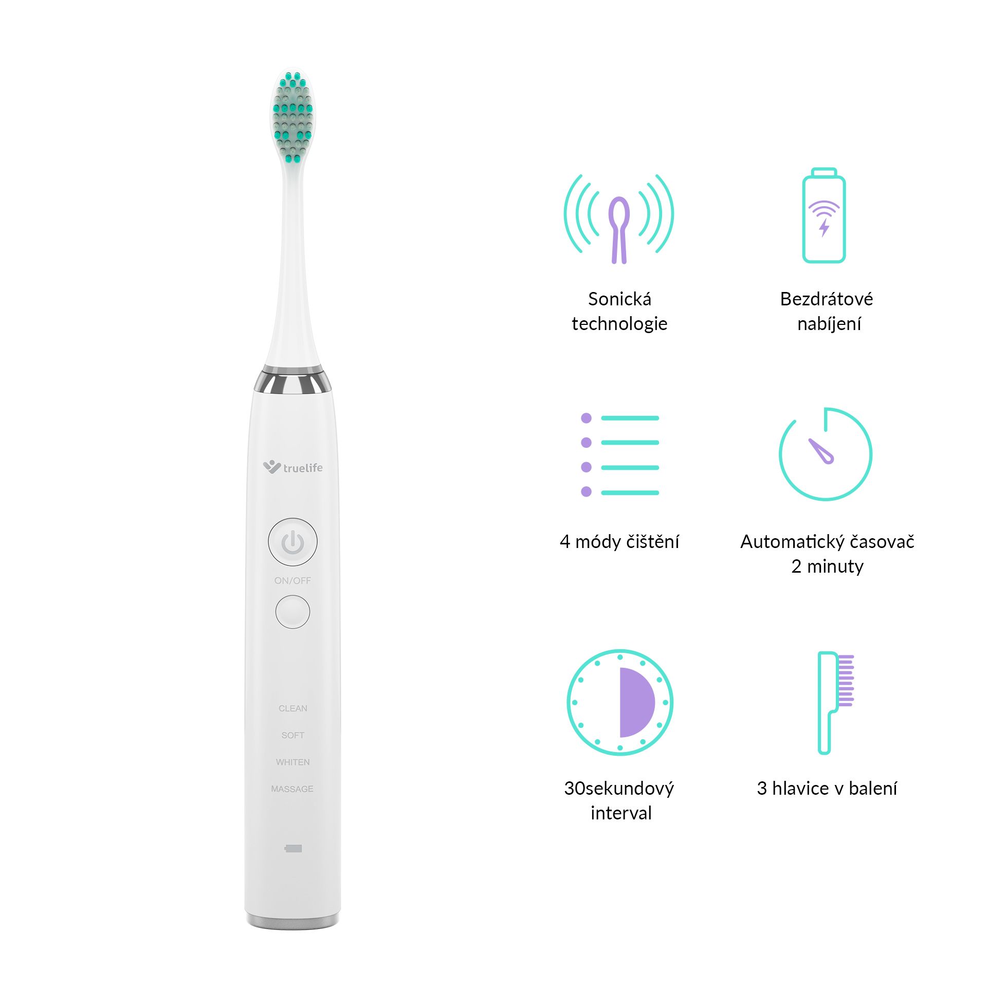 TrueLife SonicBrush UV sonická zubná kefka