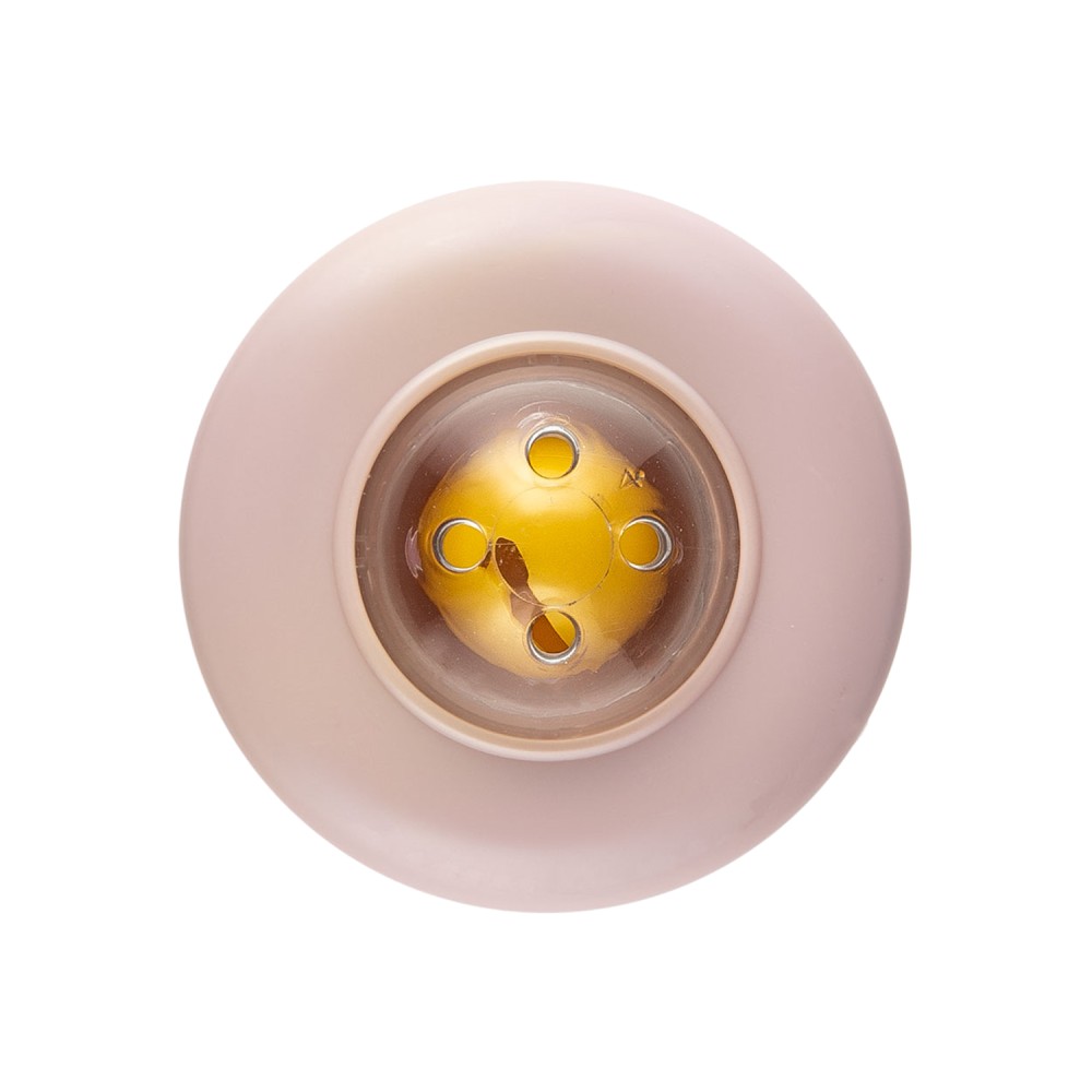 Canpol babies hryzátko s hrkálkou senzorické - ružové