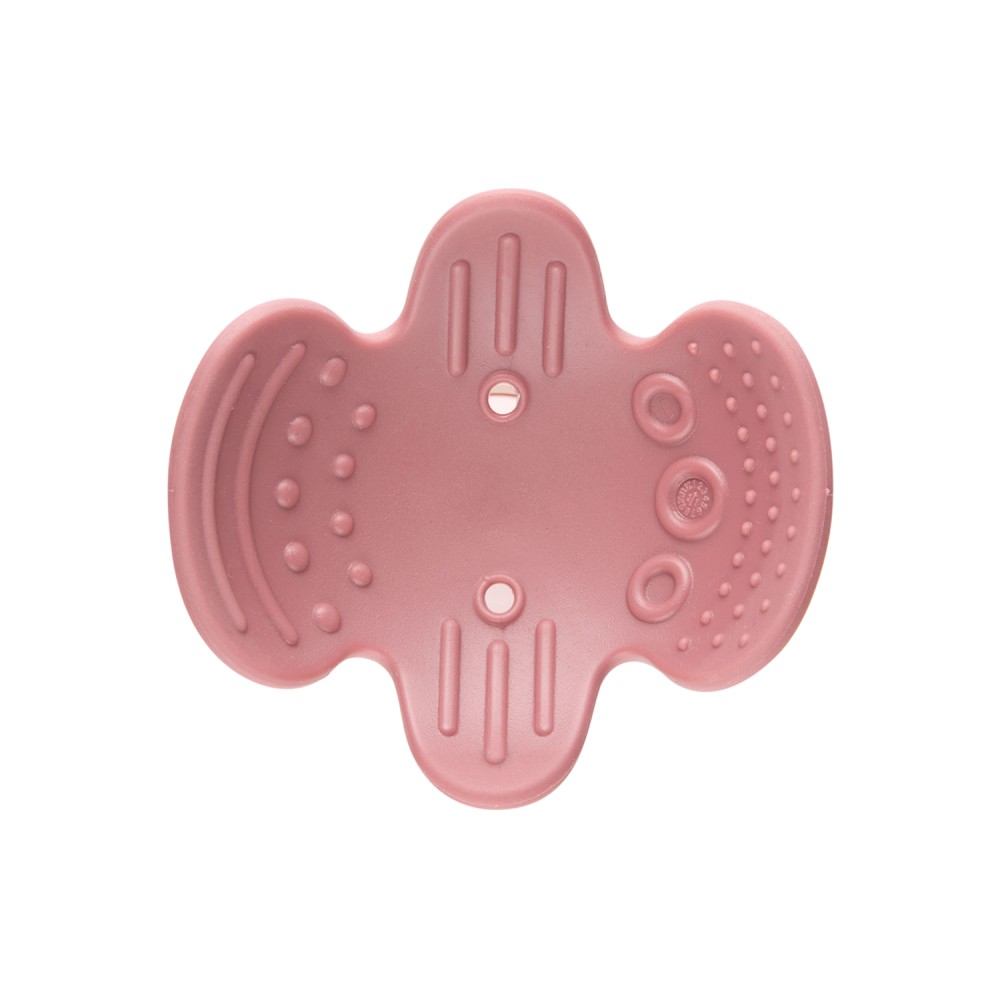 Canpol babies hryzátko s hrkálkou senzorické - ružové