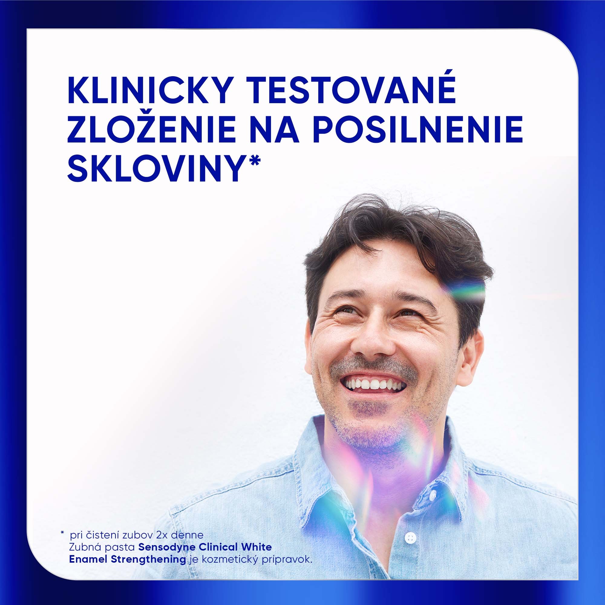 Sensodyne Clinical White Enamel Strengthening zubná pasta 75 ml