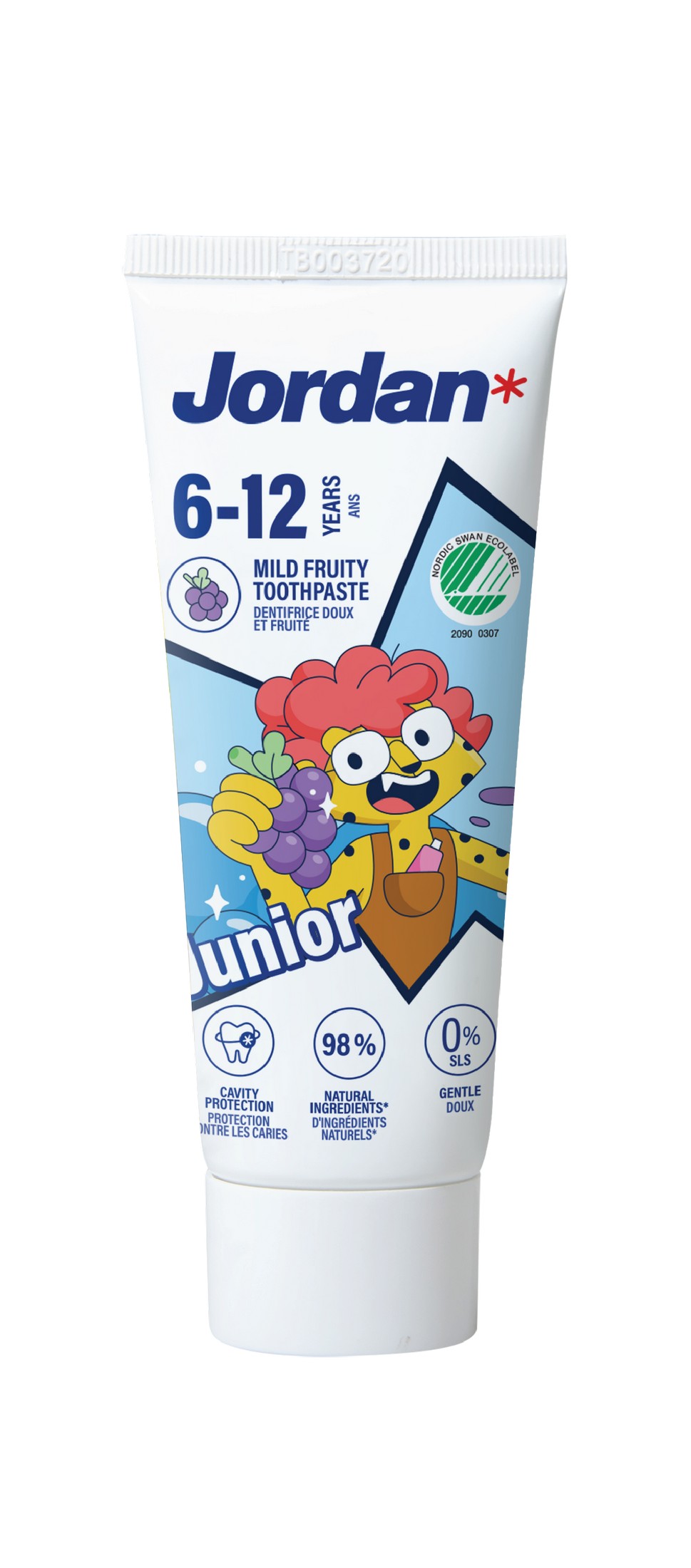 Jordan Junior 6-12 detská zubná pasta 50 ml