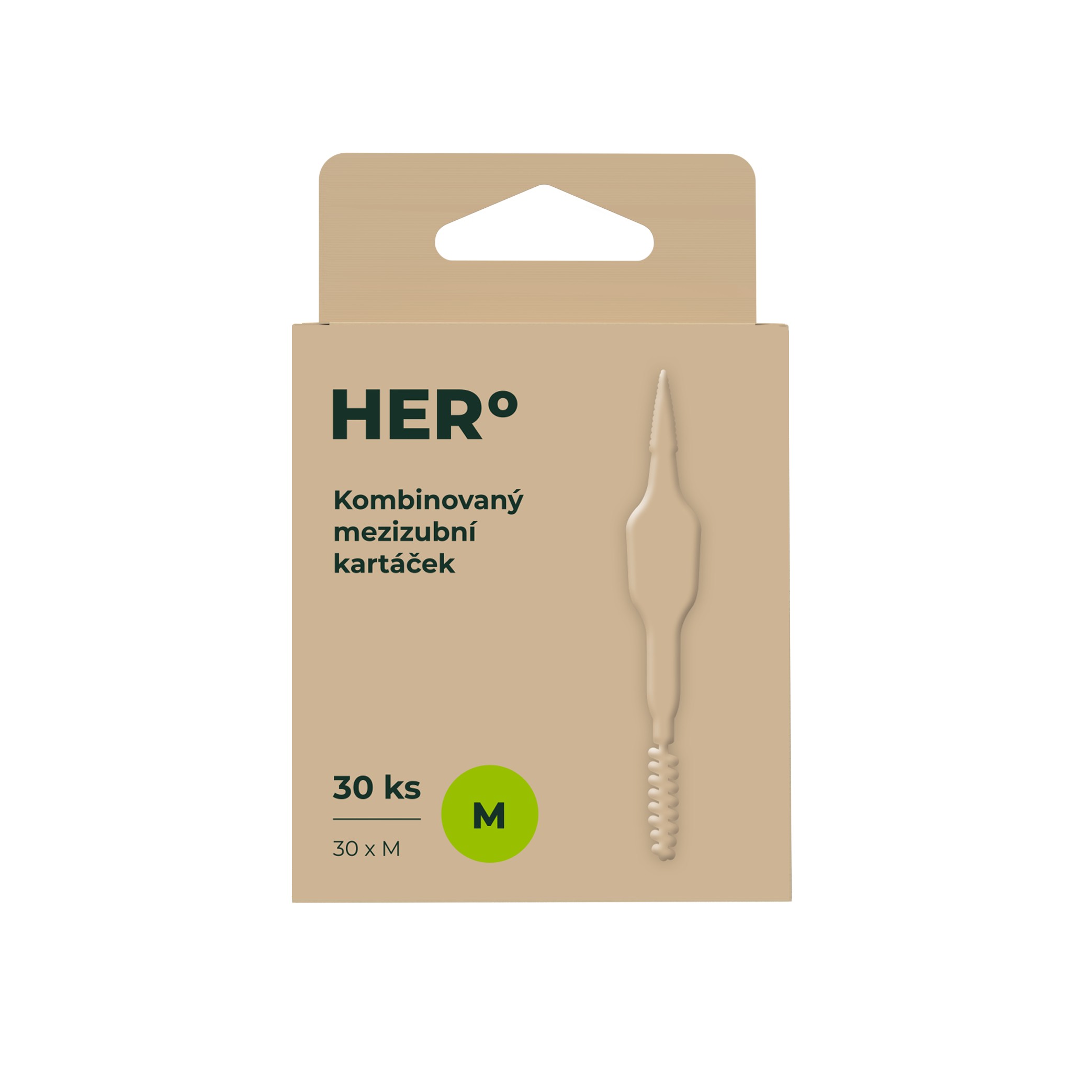 Herbadent HERo M medzizubná kefka 30 ks