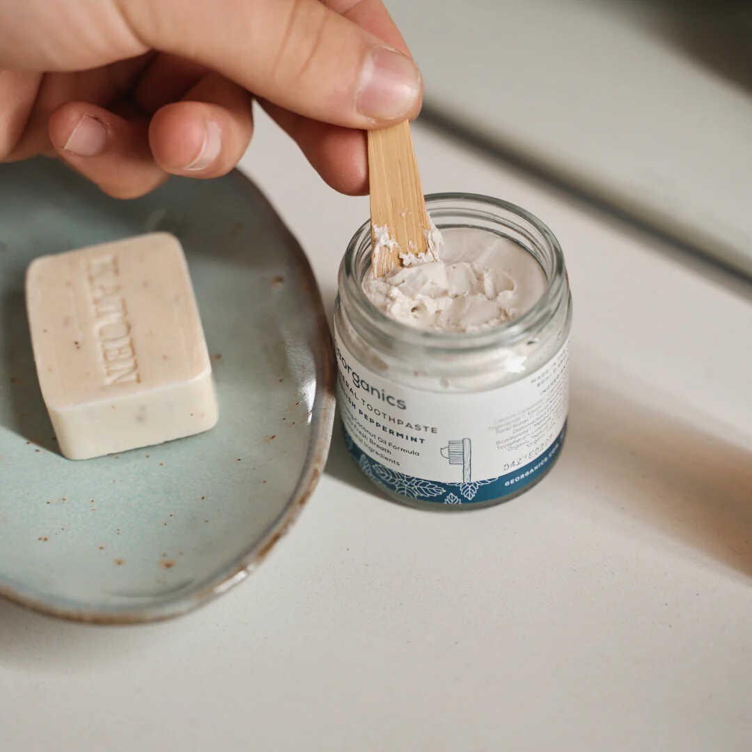 Georganics English Peppermint zubná pasta 60 ml