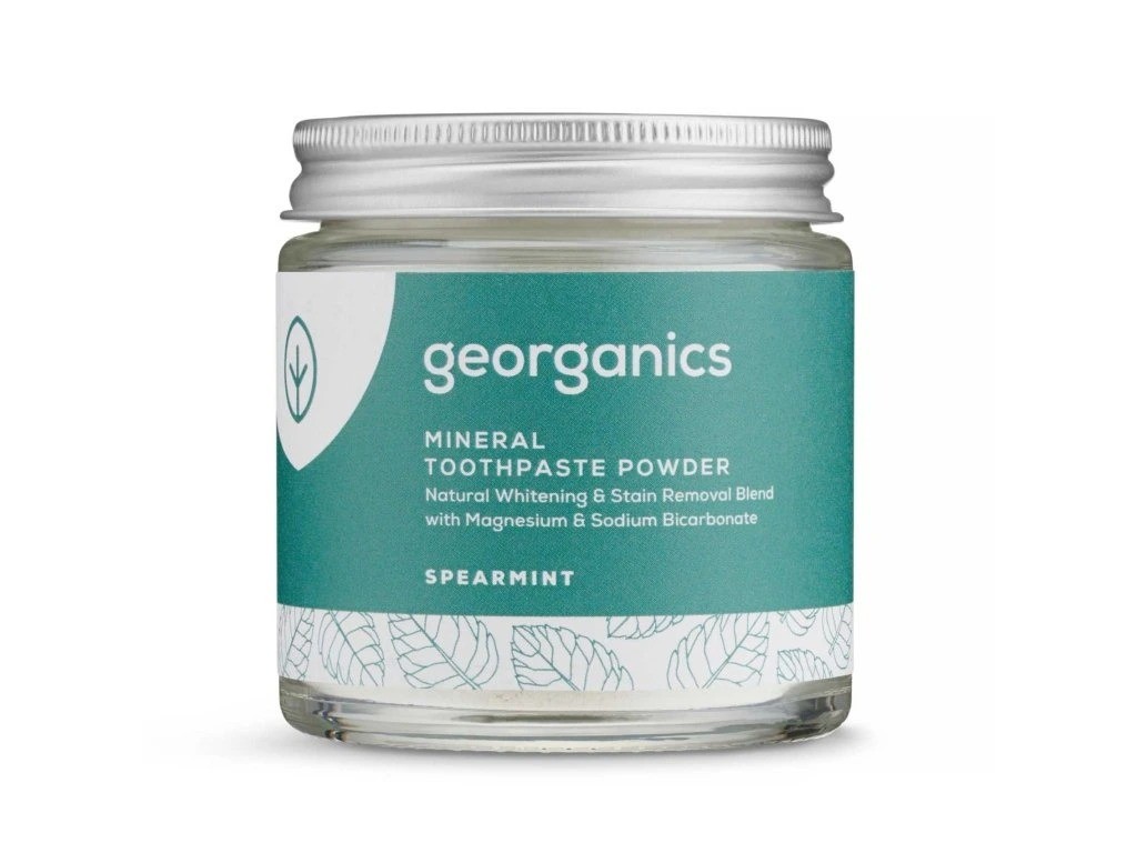 Georganics Spearmint zubný prášok  60 ml