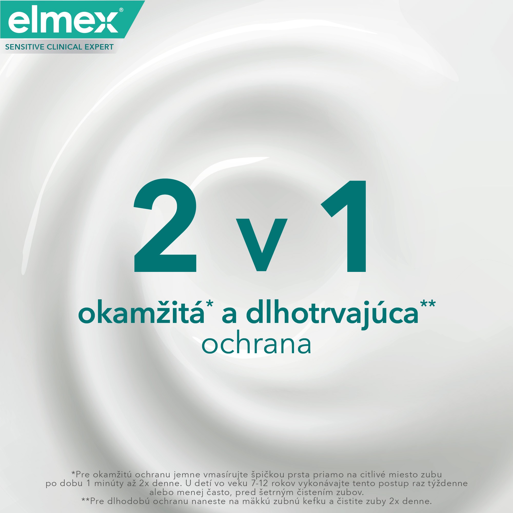 Elmex Sensitive Clinical Expert Instant Care zubná pasta 3×75 ml