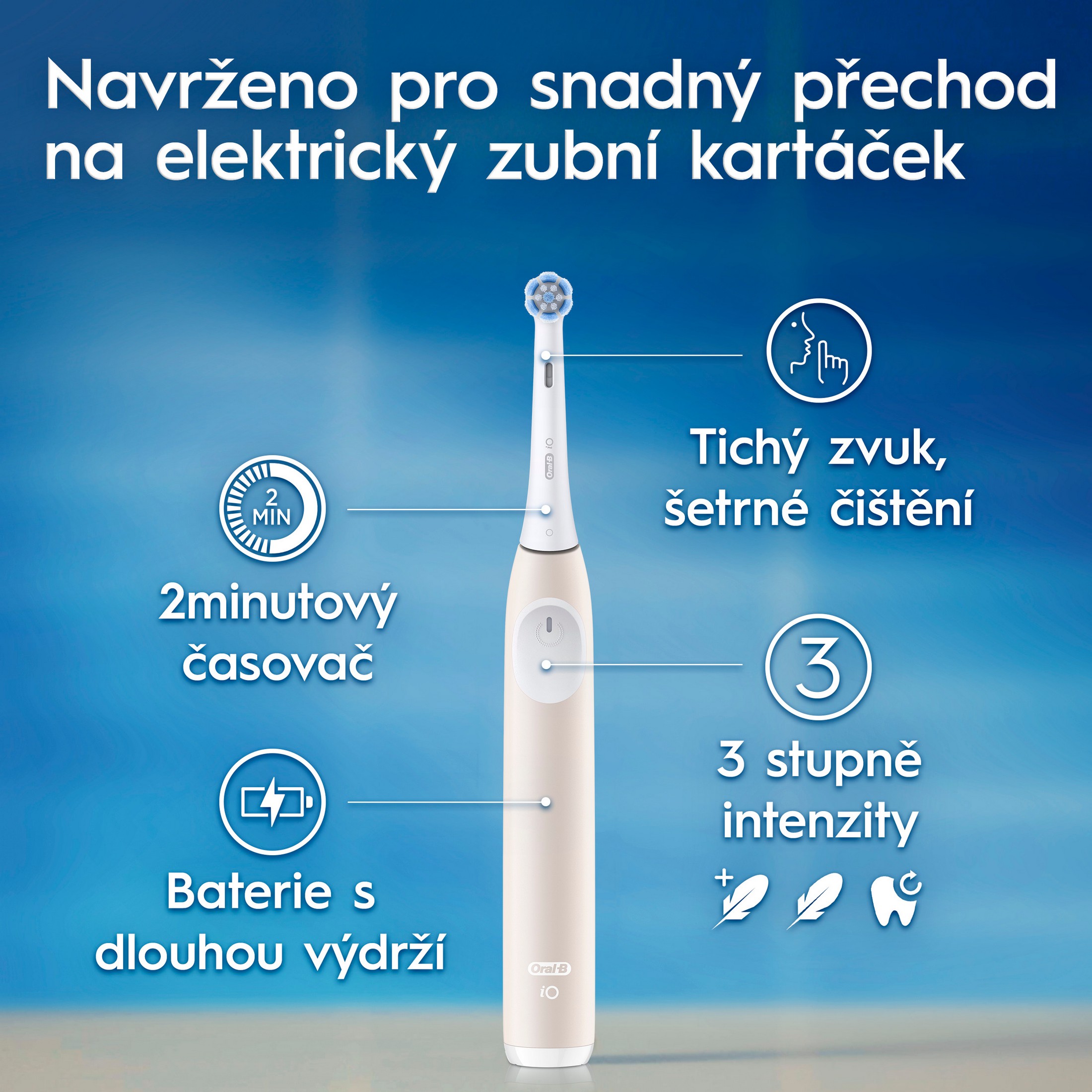 Oral-B iO Series 2 Rose Gold elektrická kefka