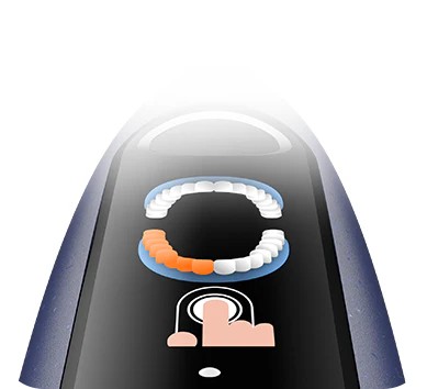 Oclean X Lite Set Dark Blue sonická kefka