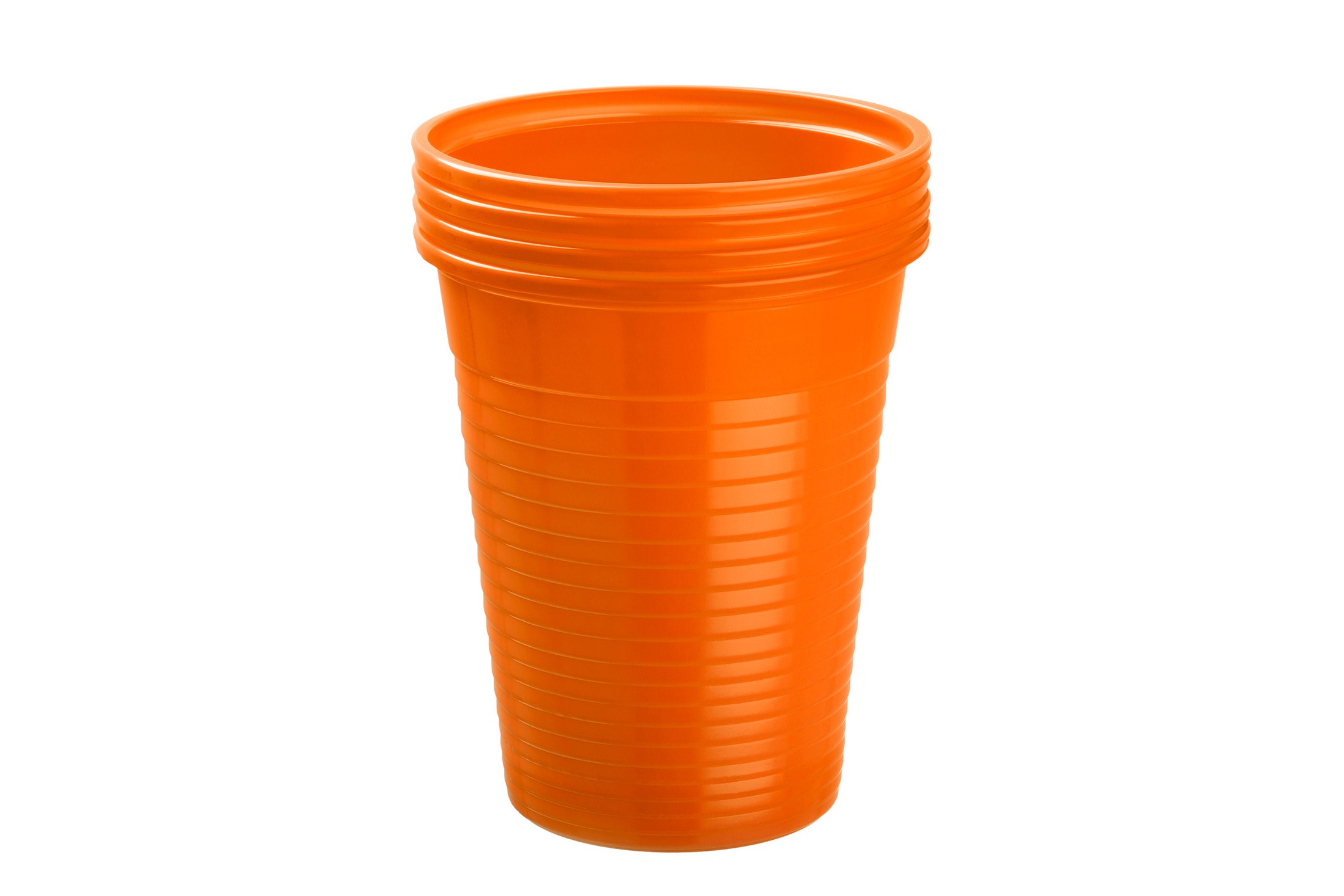 Akzenta Top Cups Orange plastové jednorazové kelímky 100 ks