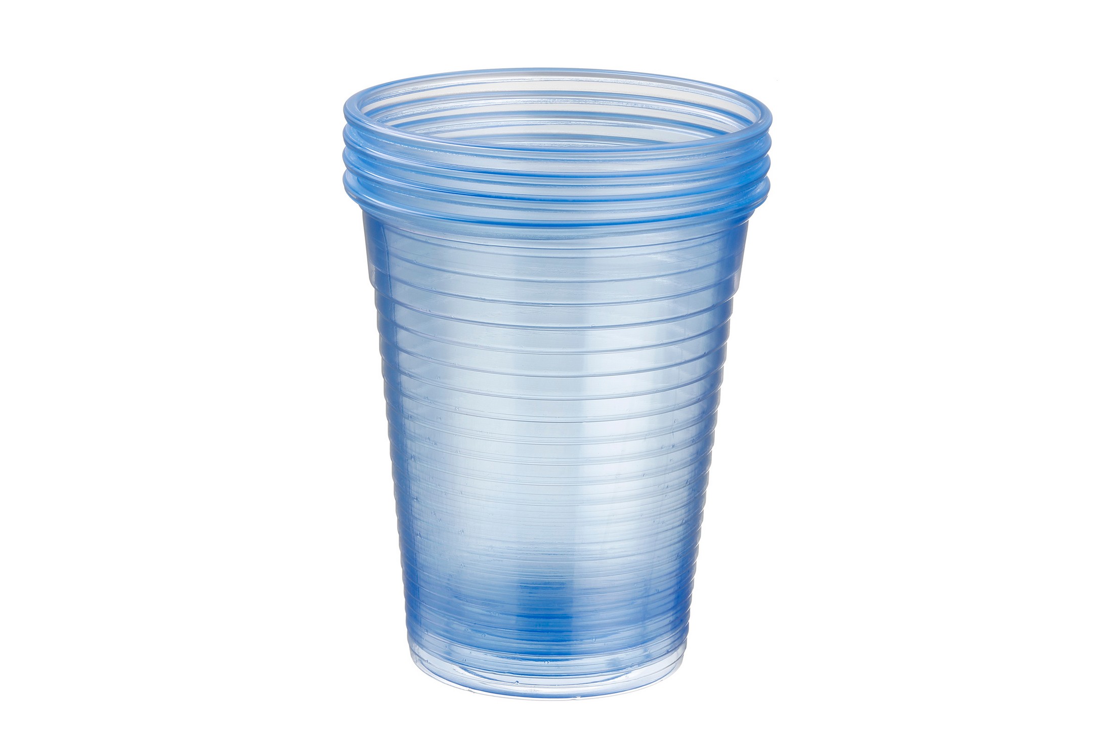 Akzenta Top Cups Aqua Blue plastové jednorazové kelímky 100 ks
