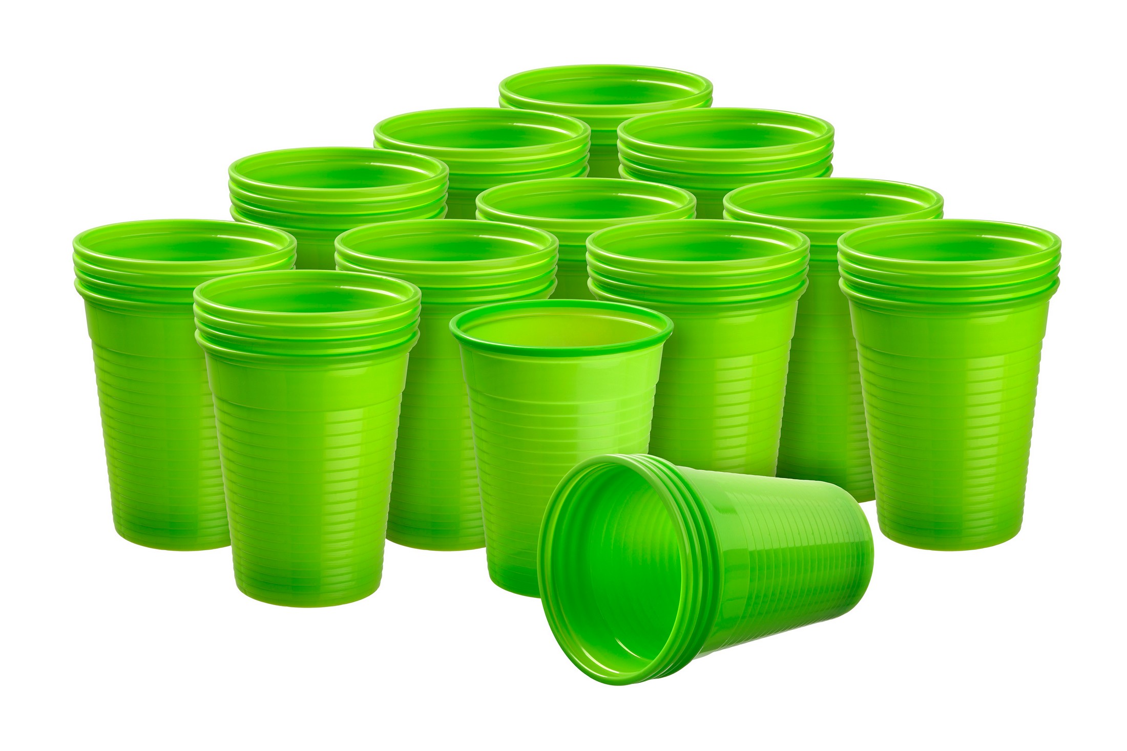 Akzenta Top Cups Fresh Green plastové jednorazové kelímky 100 ks