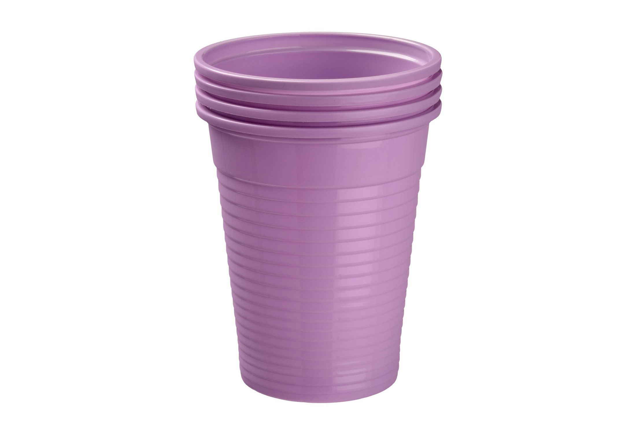 Akzenta Top Cups Lilac plastové jednorazové kelímky 100 ks