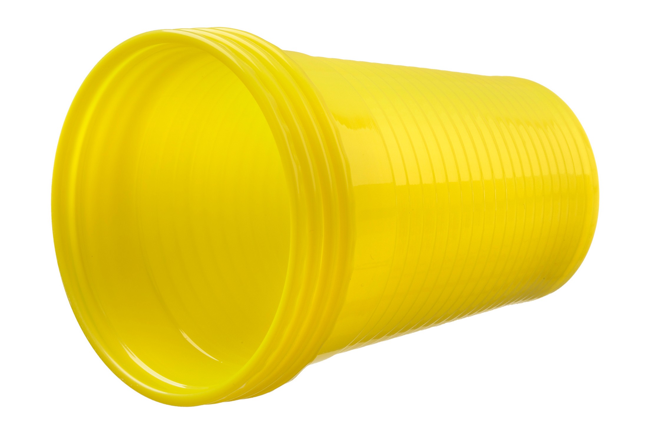 Akzenta Top Cups Yellow plastové jednorazové kelímky 100 ks