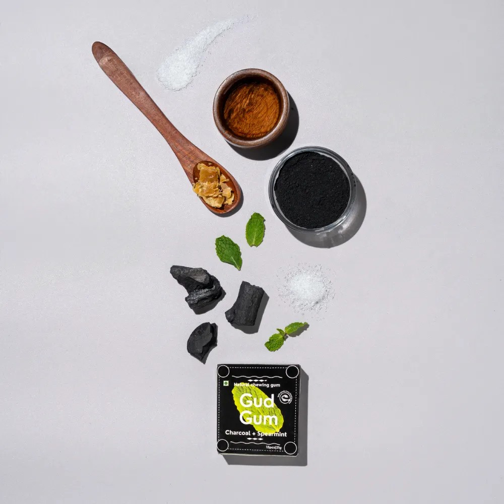 Gud Gum žuvačky 15 ks - aktívne uhlie a mäta