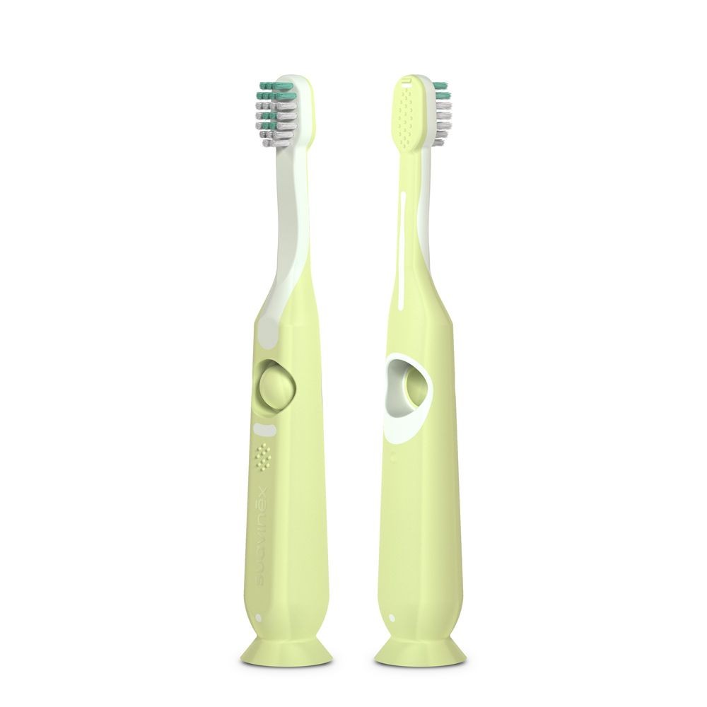 Suavinex Kids 2-6 Green detská zubná kefka