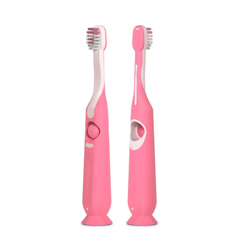 Suavinex Kids 2-6 Pink detská zubná kefka