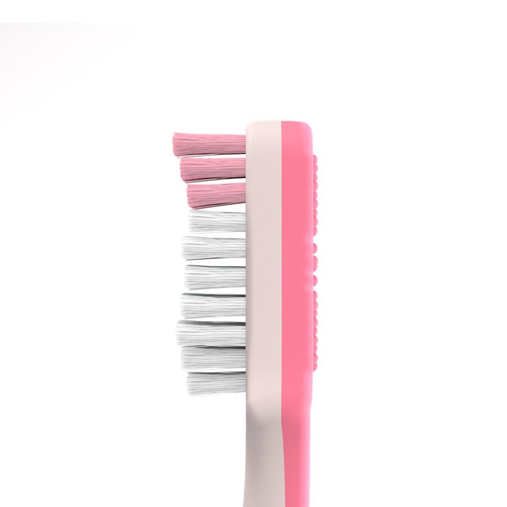 Suavinex Junior 6+ Pink detská zubná kefka