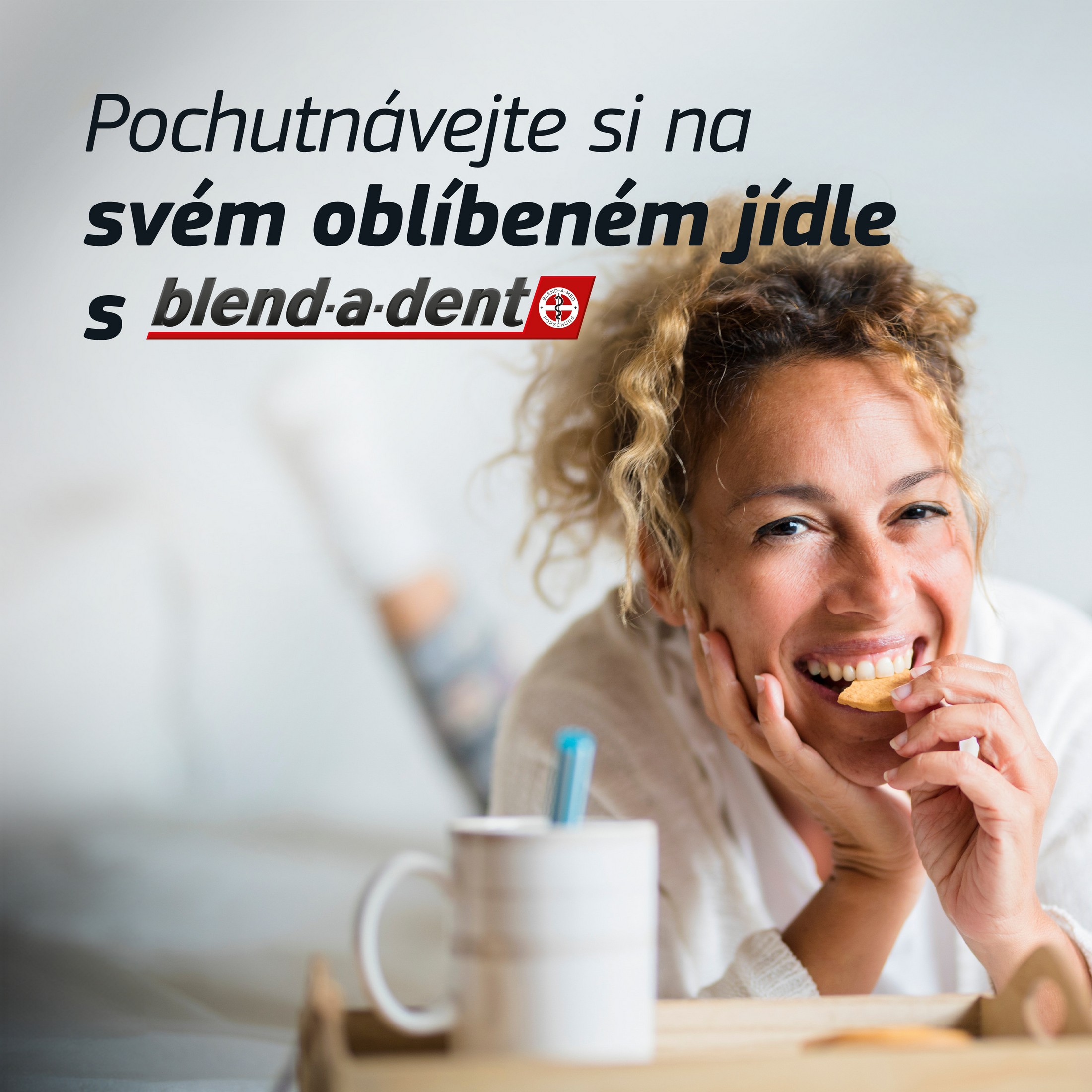 Blend-a-dent Plus Unbeatable Bite No Flavor fixačný krém 2×40 g