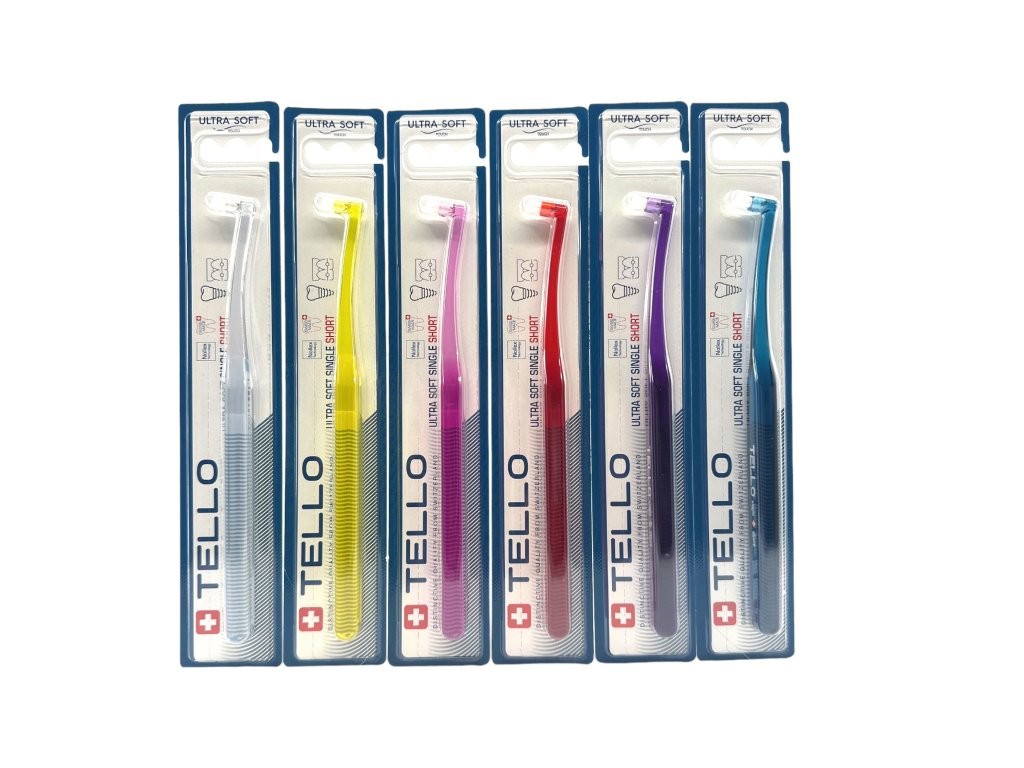 Tello Single Short jednozväzková kefka